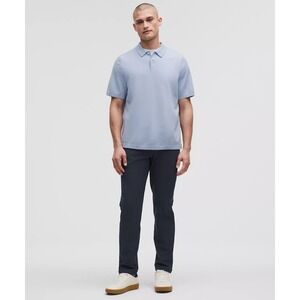 Lululemon ABC Classic-Fit Men's Pant 34L Warpstreme Navy 5 Pocket Stretch NWOT